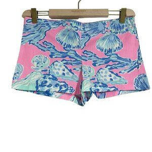 nwt Lilly Pulitzer Size 14  Shorts Barefoot Princess Pink Pout